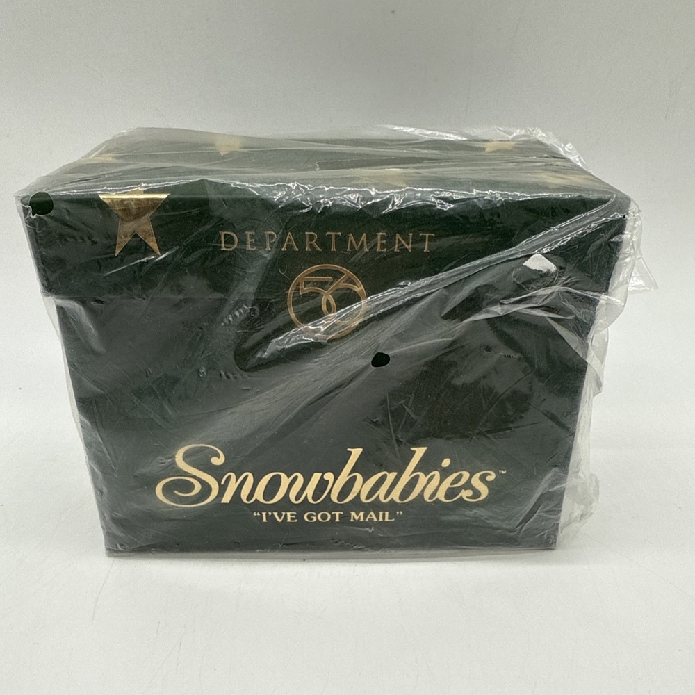 2001 Department 56 Snowbabies I've Got Mail Christmas Decor Figurine 69143 - NEW